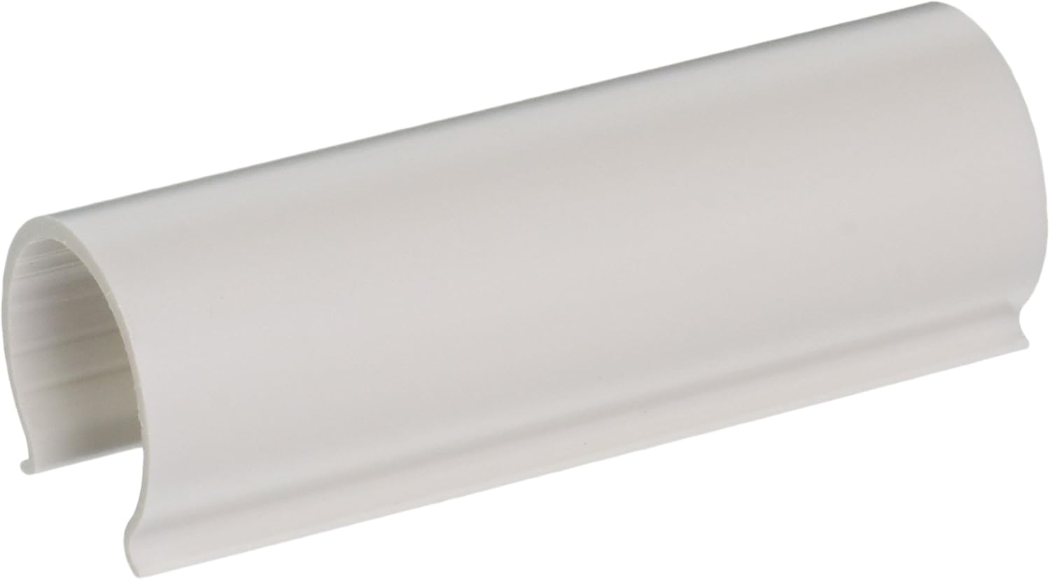 EZ White Snap Clamp 1 1/4 Inch X 4 Inches Wide for 1 1/4Inch PVC Pipe 10 Per Bag1