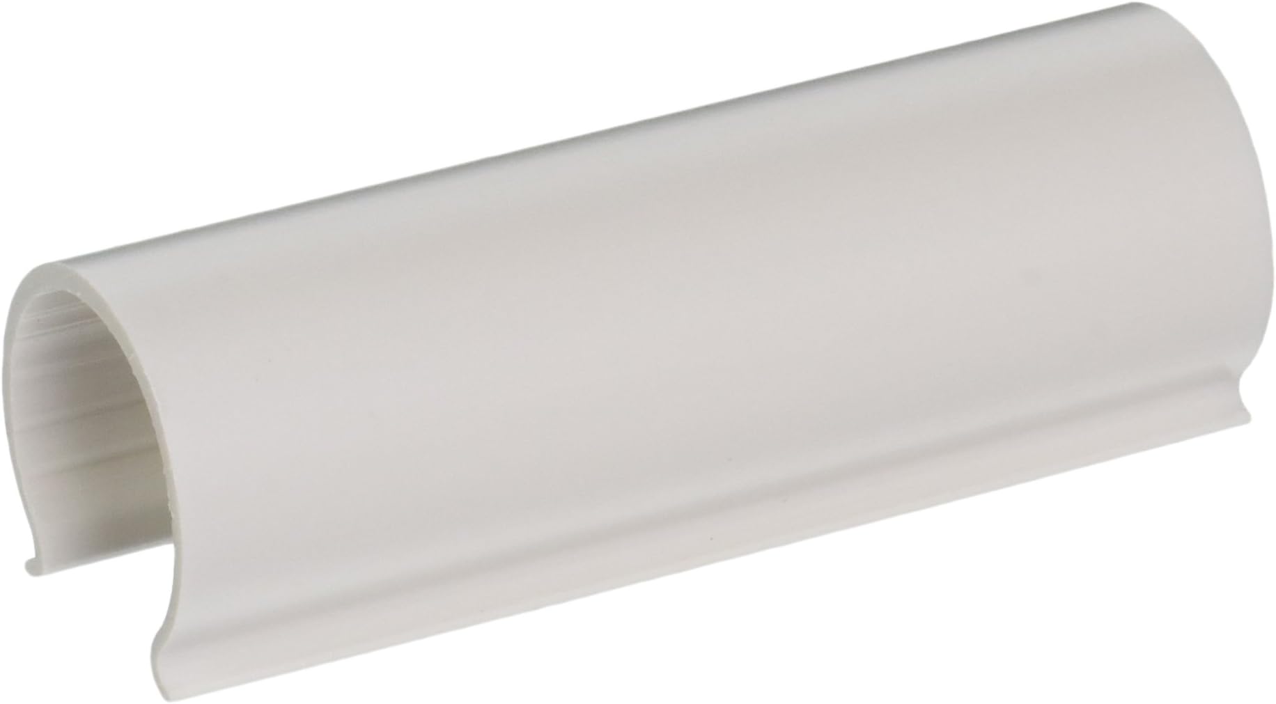 EZ White Snap Clamp 1 1/4 Inch X 4 Inches Wide for 1 1/4Inch PVC Pipe 10 Per Bag1