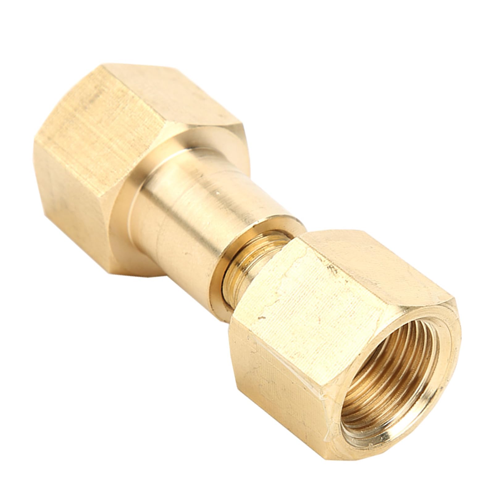 Argon Adattatore CGA-320 a CGA-580, 15MPa Adattatore Raccordo in Ottone per Riduttore di CO2 e Bombola Argon, Argon Adattatore del Regolatore