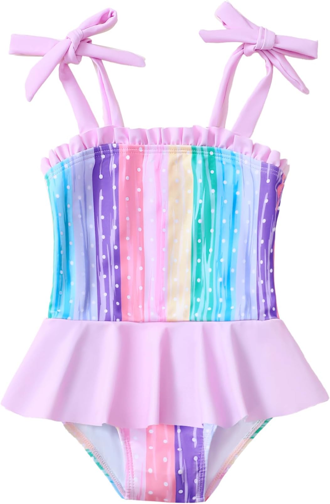 Newborn Baby Girl Swimsuit Toddler Ruffle Swimsuit Bikini Tankini Infant Swimwear One Piece Bathing Suits for Girls