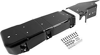 Fuel Tank Skid Plate Guard Compatible with 2007-2018 Jeep Wrangler 4 Door Powder Coated Heavy Duty Steel 52059747AD 52059747AE 52059747AF 52059747AG