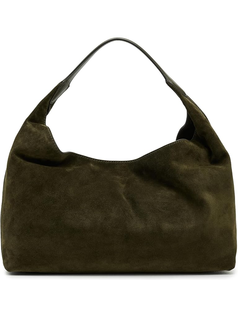 Black Madewell Suede Slouchy Shoulder Bag