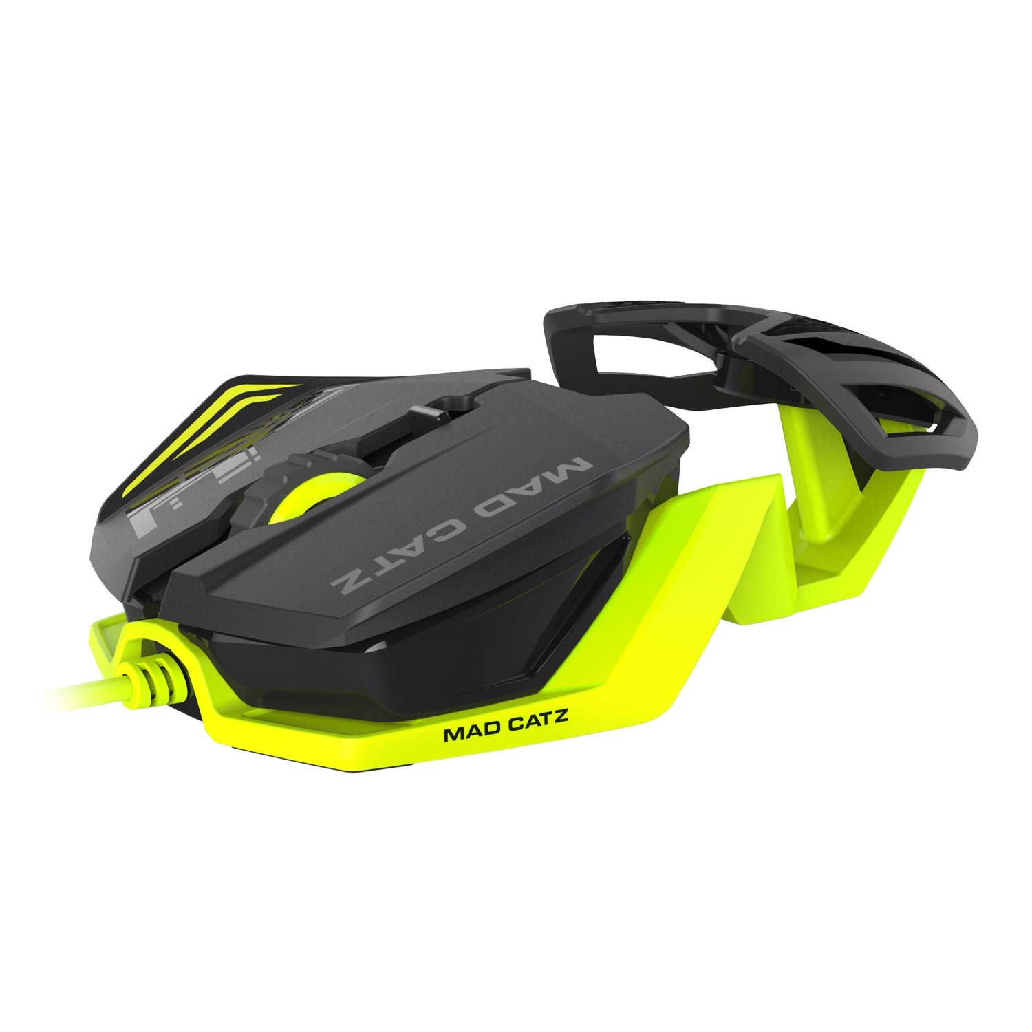 Mad Catz R A T 1 Mouse for PC Mobile Devices MCB437260006 06 1 Black