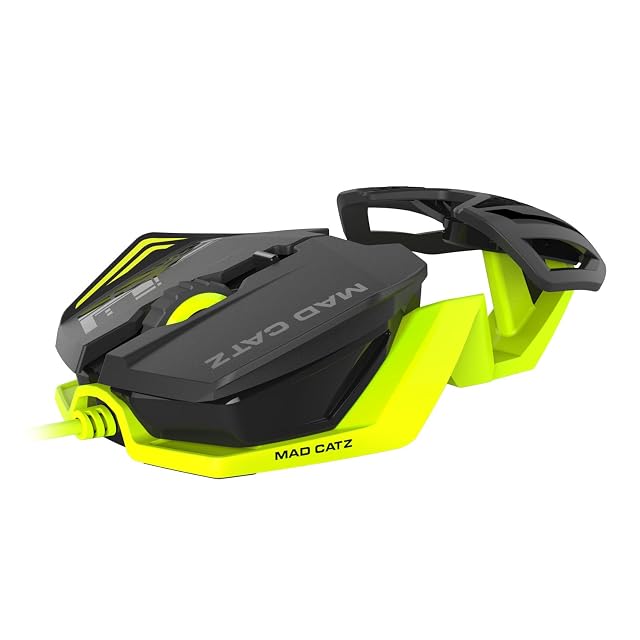 Mad Catz R A T 1 Mouse for PC Mobile Devices MCB437260006 06 1 Black