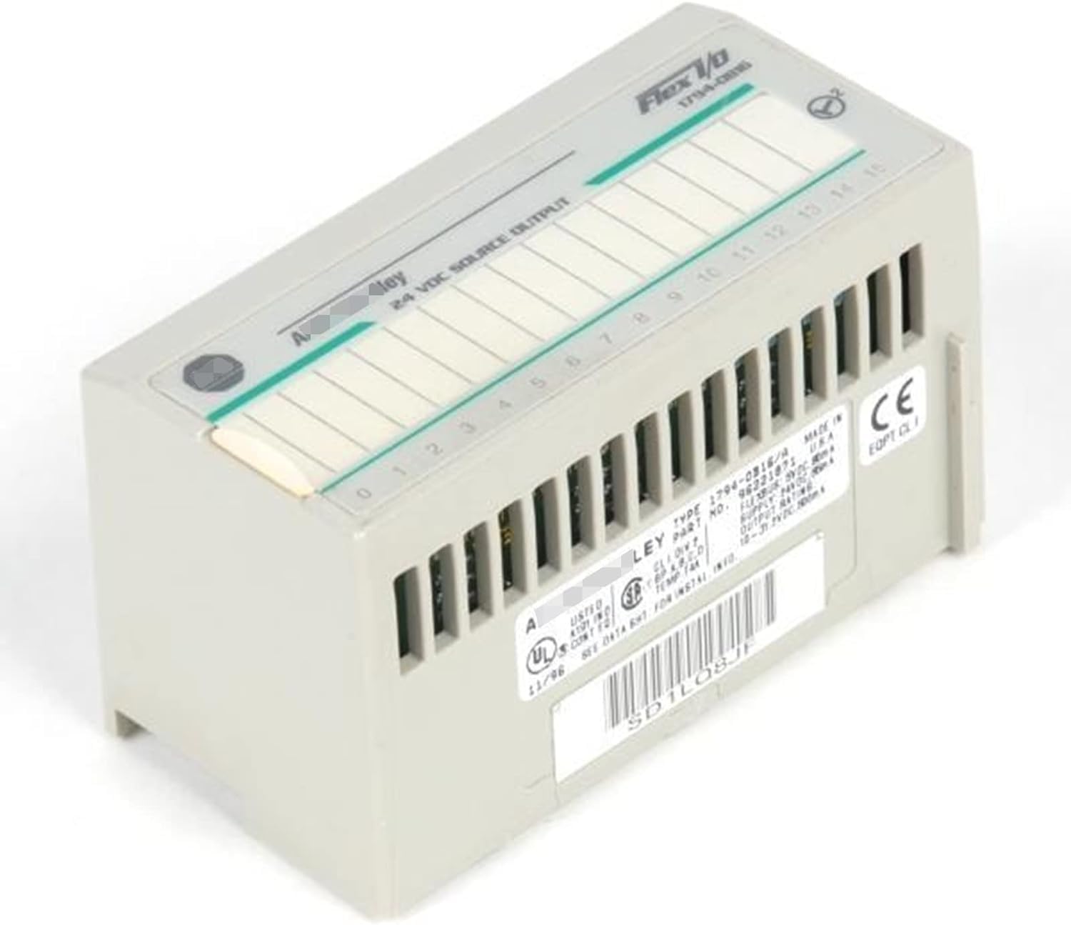 QEFHSVVZE 1794-OB16D Flex Digital DC Output Module 1794OB16D Sealed in Box 1 Year Warranty