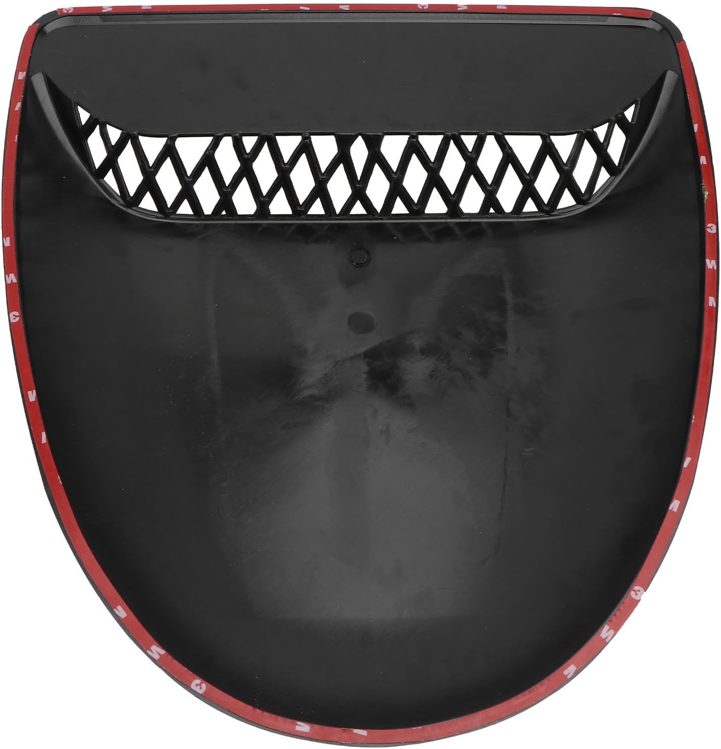 Black Abs Car Hood Vent Cover for Engine Cover Stylish Design and Convenient Installation, Automotive Air Flow Ornament for Exterior Decoration