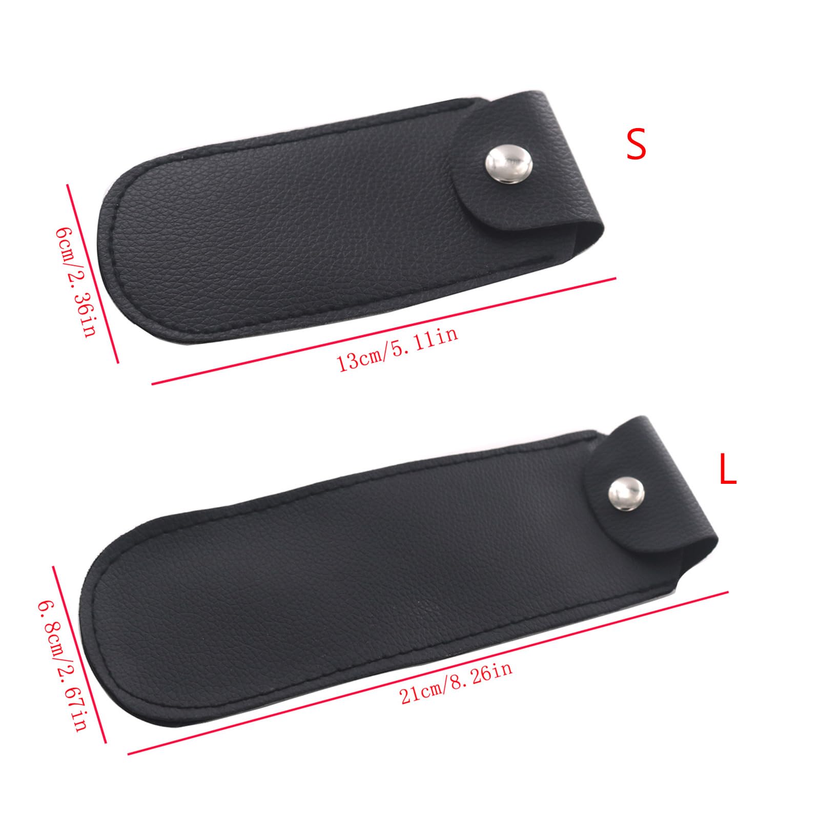 Custodia Per Armonica A Bocca - 2 Pezzi In Pelle PU, Porta Armonica Protettivo E Portatile - Foto 10