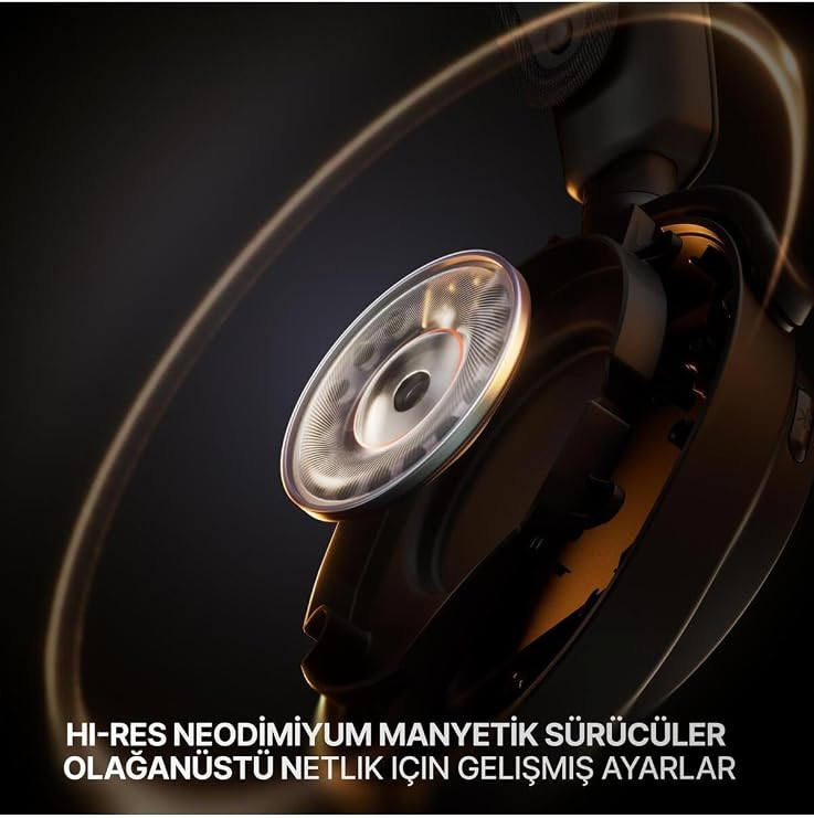 SteelSeries Arctis Nova Pro Omni Wireless ve Bluetooth Hi-Res Oyuncu Kulaklığı - Beyaz