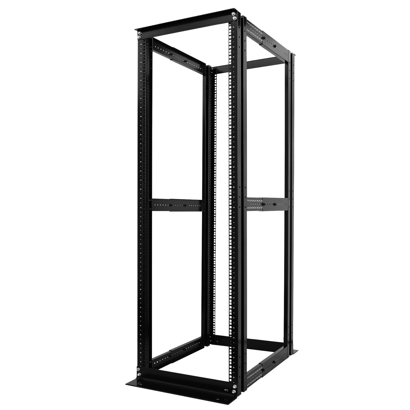 Raising Electronics 36U Aluminum Open Frame Rack