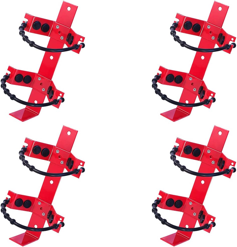 (4 Pack) 864 Heavy Duty Indoor Outdoor Fire Extinguisher Mounting