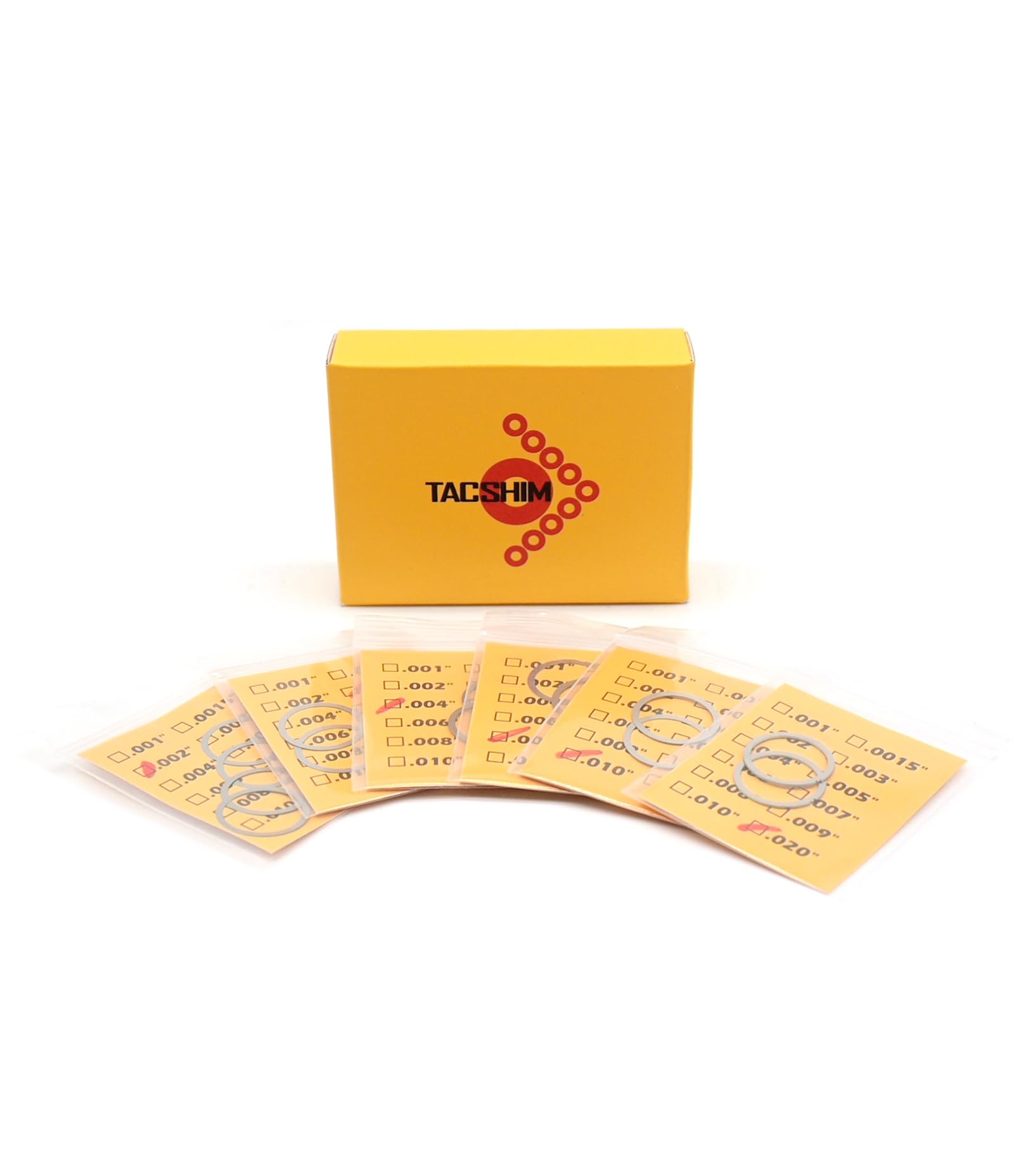 Lot de 20 cales à barillet 5/8 x 24 pour calage et alignement de frein de bouche 308 7.62 300BLK .30 Calibre