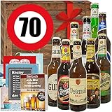 9 BIERE aus DEUTSCHLAND im GESCHENKKARTON: Maisel Pale Ale + Bayreuther Helles + Freiberger Pils + Franziskaner Hefe + Benediktiner Helles + Licher Export + Berliner Weisse + Wickueler Pils + Binding Römer + Köstritzer Dunkel + Rothaus Tannenzäpfle + Löwenbräu Urtyp + FREIBERGER PILS + Köstritzer + König Pilsener + ... inkl. anlassbezogener Geschenke Verpackung. Einzelne Biere können durch gleichwertige Sorten ersetzt werden