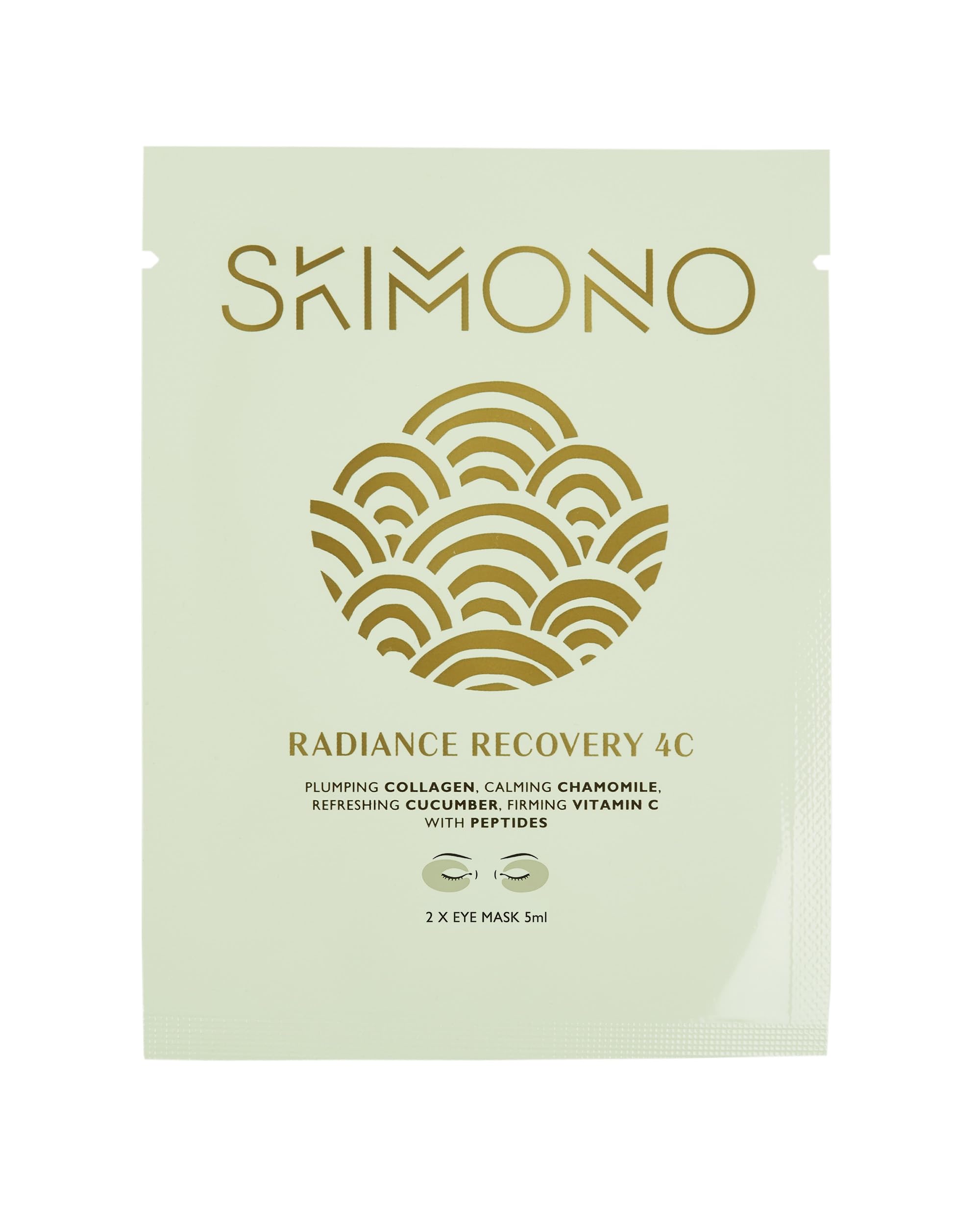 Skimono Radiance Recovery Under Eye Patches for Dark Circles, 1 Pair