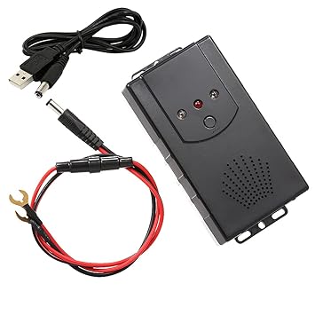 Under Hood Animal Pest Repeller Vehicle Rodent Repellent Rat Deterrent 12V Automobile Get Rid of Mice in Car Engine with and LED Flashlights TOUFA