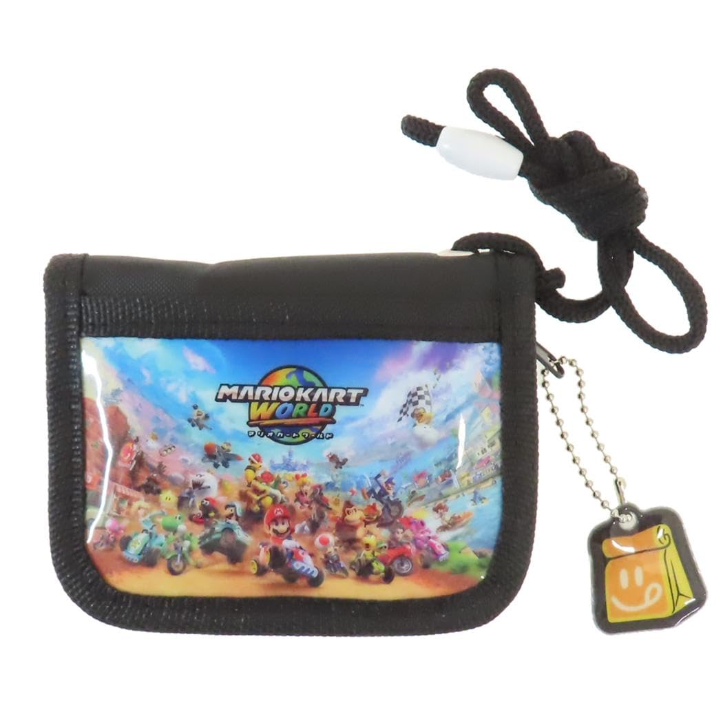 Sun Art MBS-1233-BK Mario Kart World RF Wallet, Black-image-41