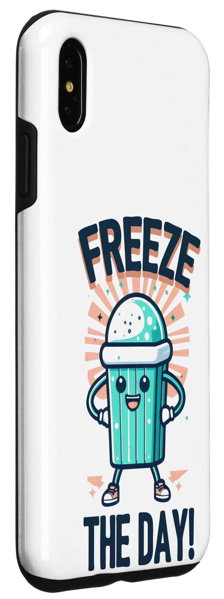 iPhone XS Max Freeze The Day Frozen Ice Drink Parody Case - Image 3