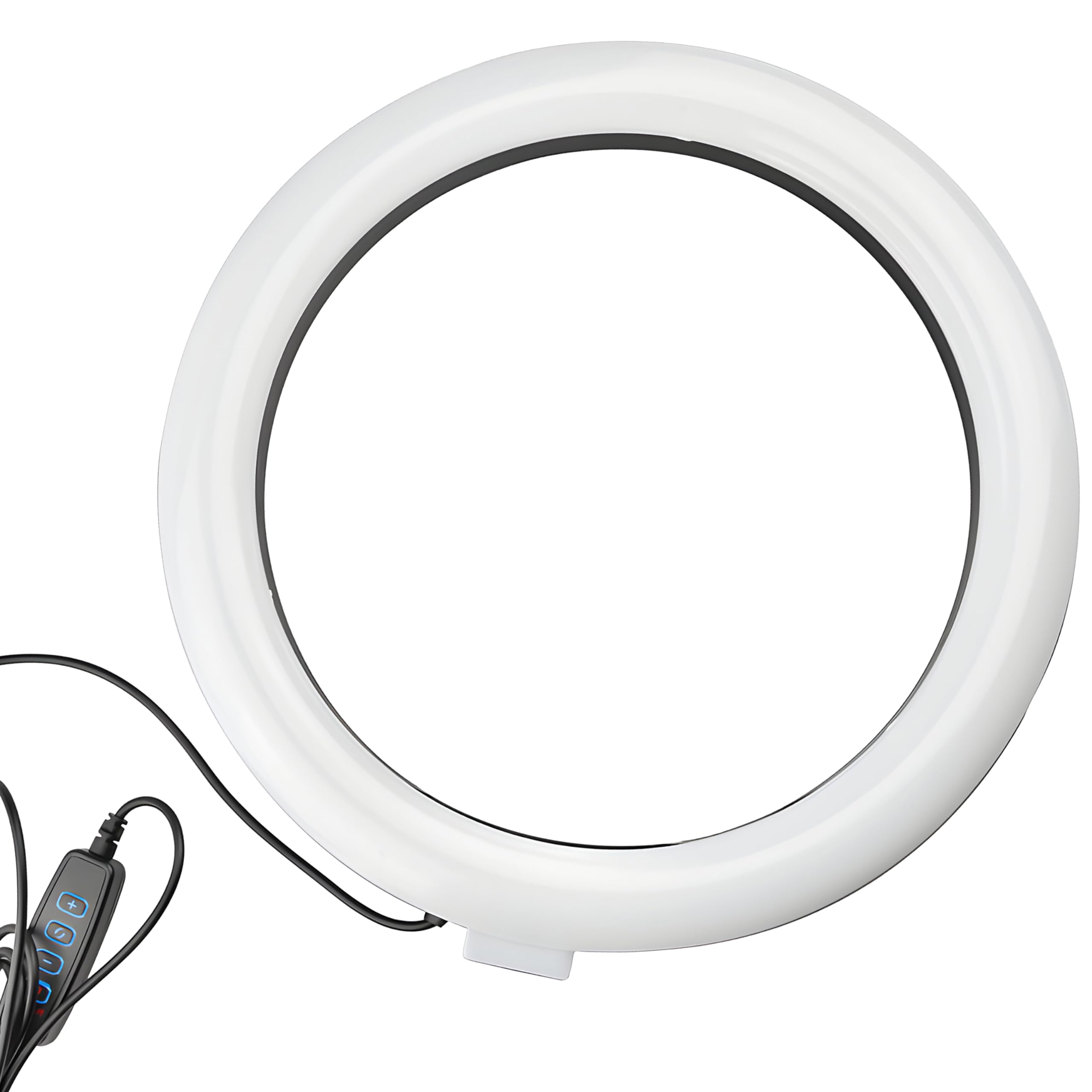 Retoo Luce ad Anello LED Ring Light per Selfie Staffa Triangolare 3 Modalità Illuminazione Trucco Fotografia Video Live Streaming Smartphone