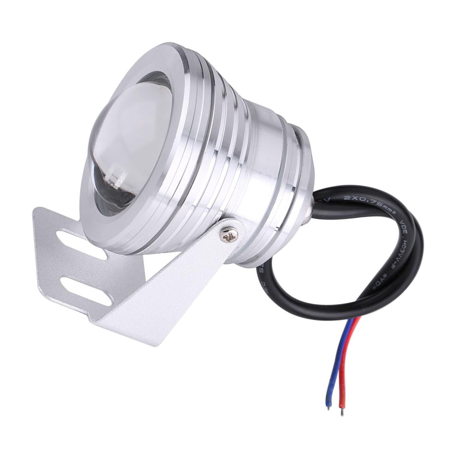 Foco de Jardín RGB de 2 Uds, Yate de Barco Marino 10W 12V RGB Lámpara LED a Prueba de Lluvia con Control Remoto