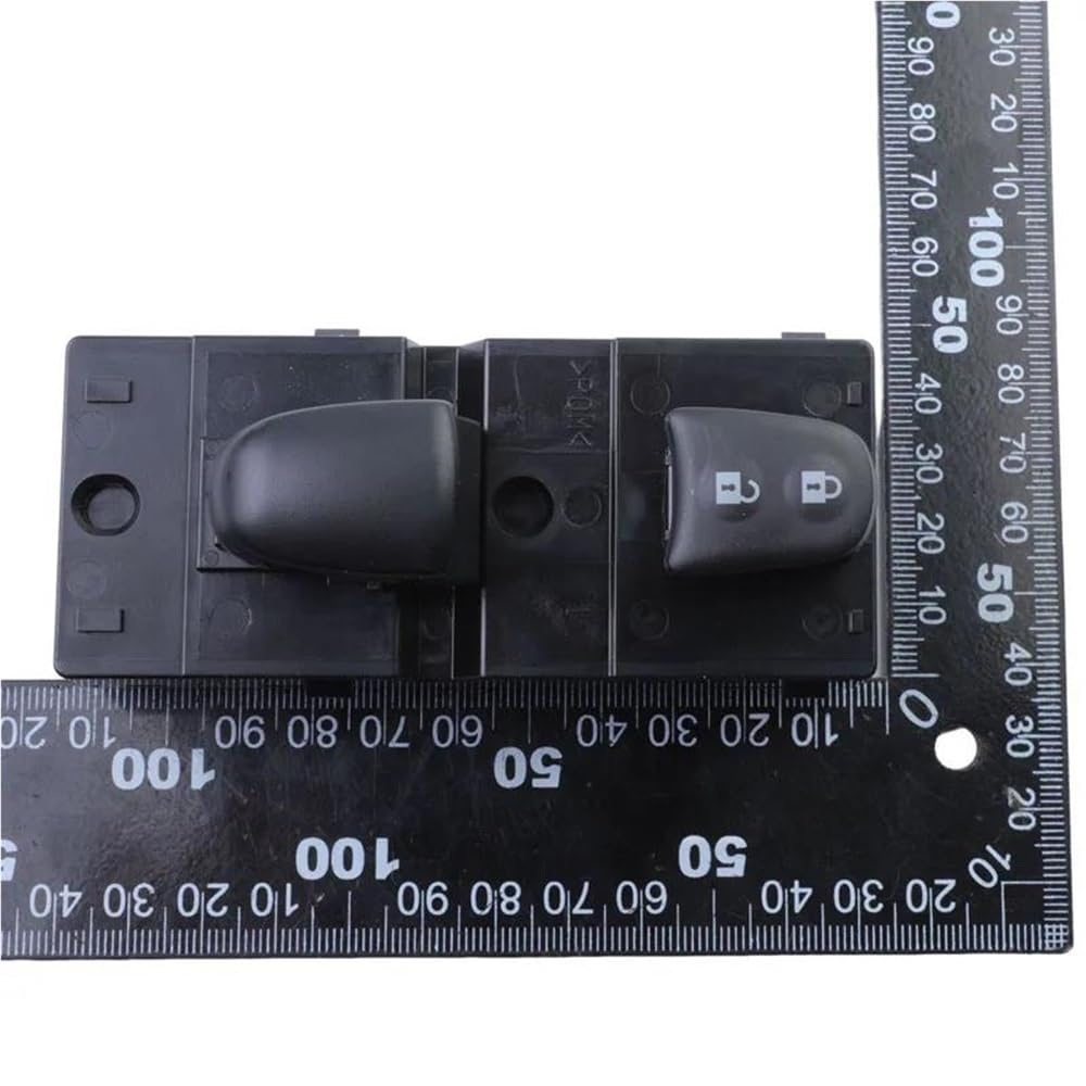 Fensterheberschalter vorne rechts für Nissan Rogue und Nissan Sentra (2011–2019), Teilenummer 25411-1KA5A, 254111KA5A, Fensterheberschalterknopf