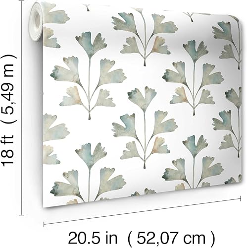 Miniatura 5 de RoomMates RMK12640PL - Papel pintado para despegar y pegar con diseño de gato verde