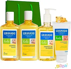 Kit Presente Granado Bebê-Shampo/Condicionador/Sabonete Liquido/Hidratante
