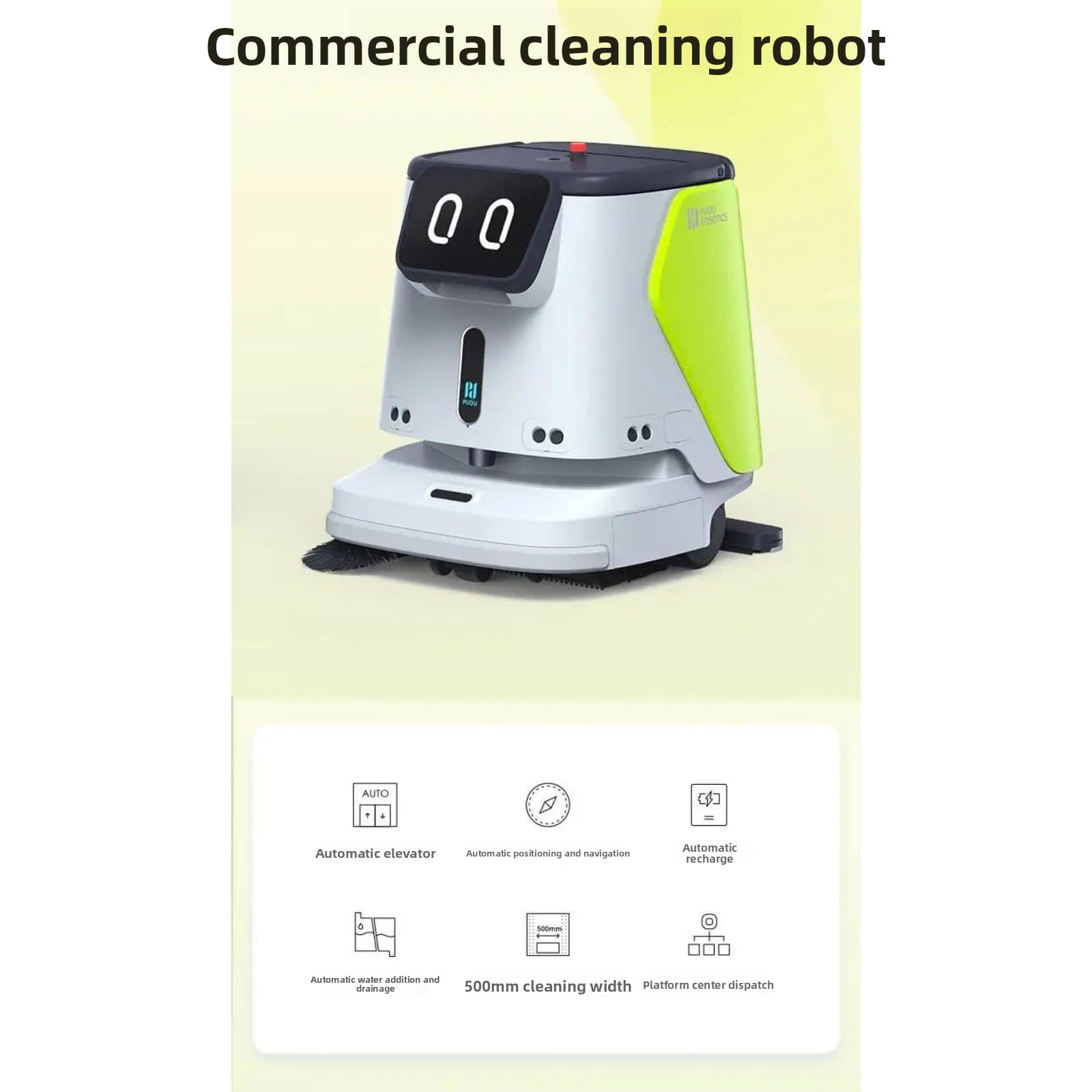 Commercial Intelligent Cleaning Robot Factory Commercial Automatic Sweeper Floor