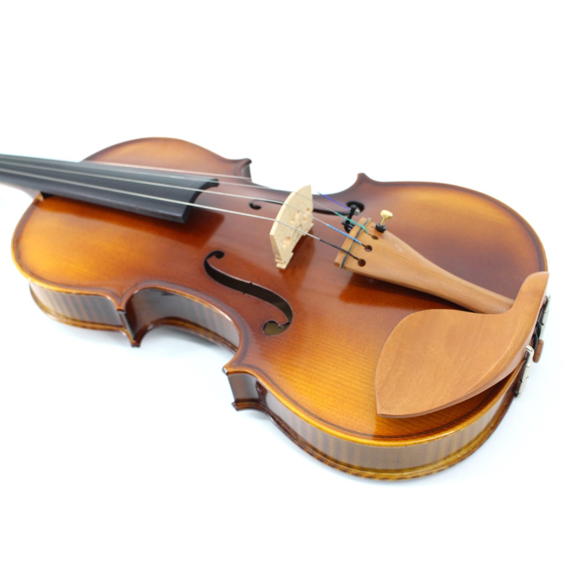 Modello Di Pelle Di Tigre Performance Fatta A Mano Violino Giuggiola Accessori In Legno Tastiera In Ebano(1/4)