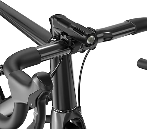 Miniatura 2 de Juego de luces de bicicleta de 1000 lm, combinación de faros y luces traseras, cuerpo de aleación de aluminio, IP64 impermeable, luces delanteras y