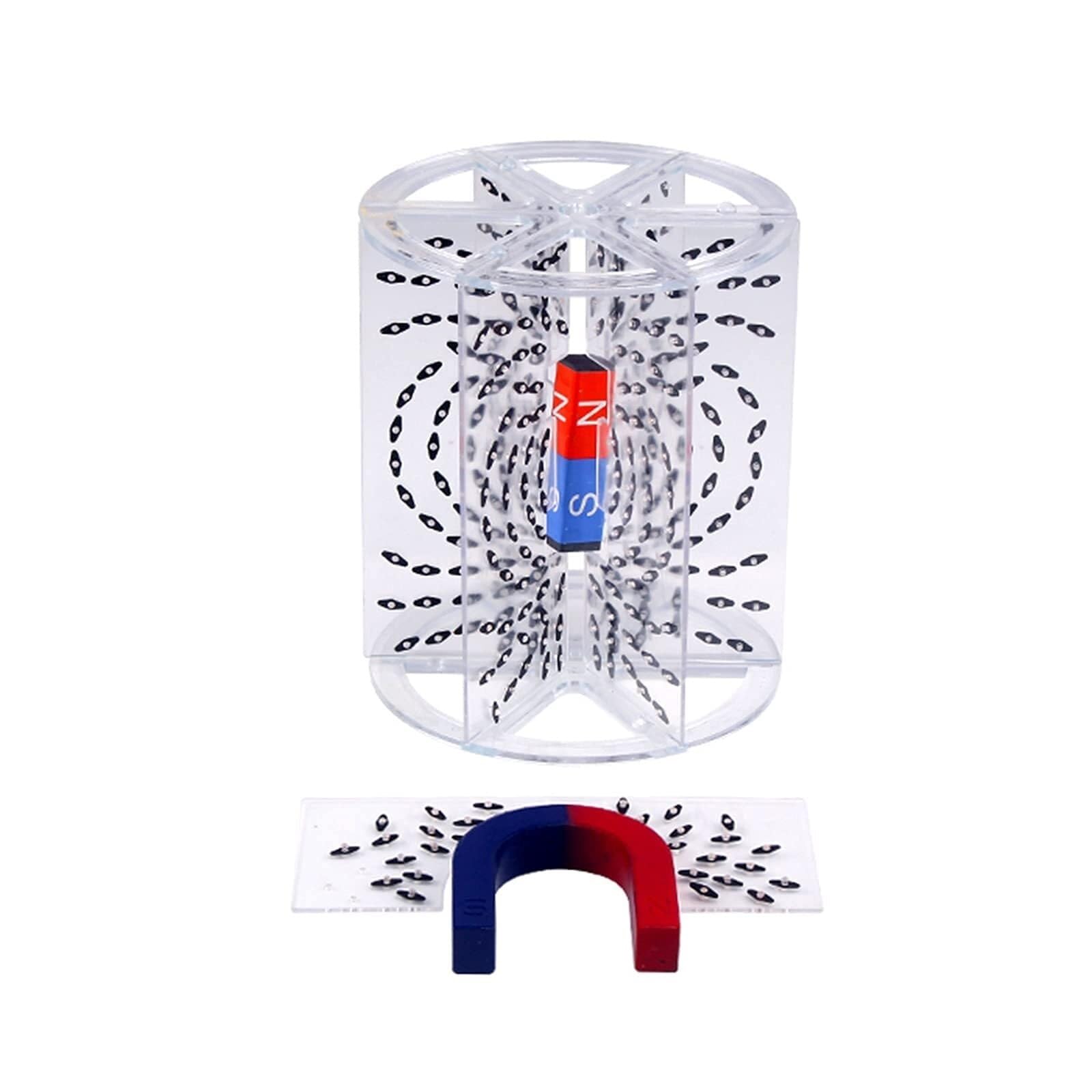 GeRRiT Three-Dimensional Magnetic Line Demonstrator Physical Electromagnetics Experiment Equipment Magnetic Line Distribution Demonstration Physics Experiment Equipment Teaching Instrument