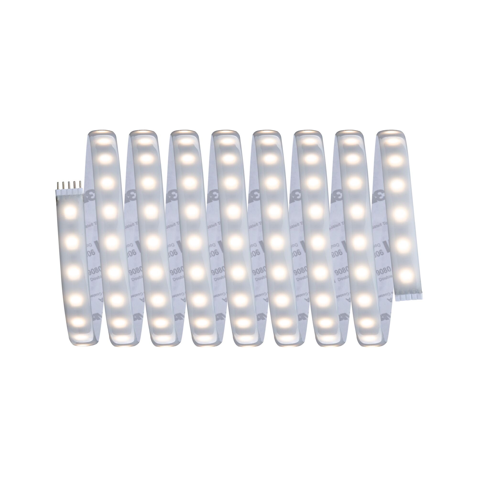 Paulmann 70529 MaxLED 1000 LED Strip RGBW Basisset IP44 33W 1000lm/m dimmbar 3m Silber Kunststoff 72LEDs/m 75VA