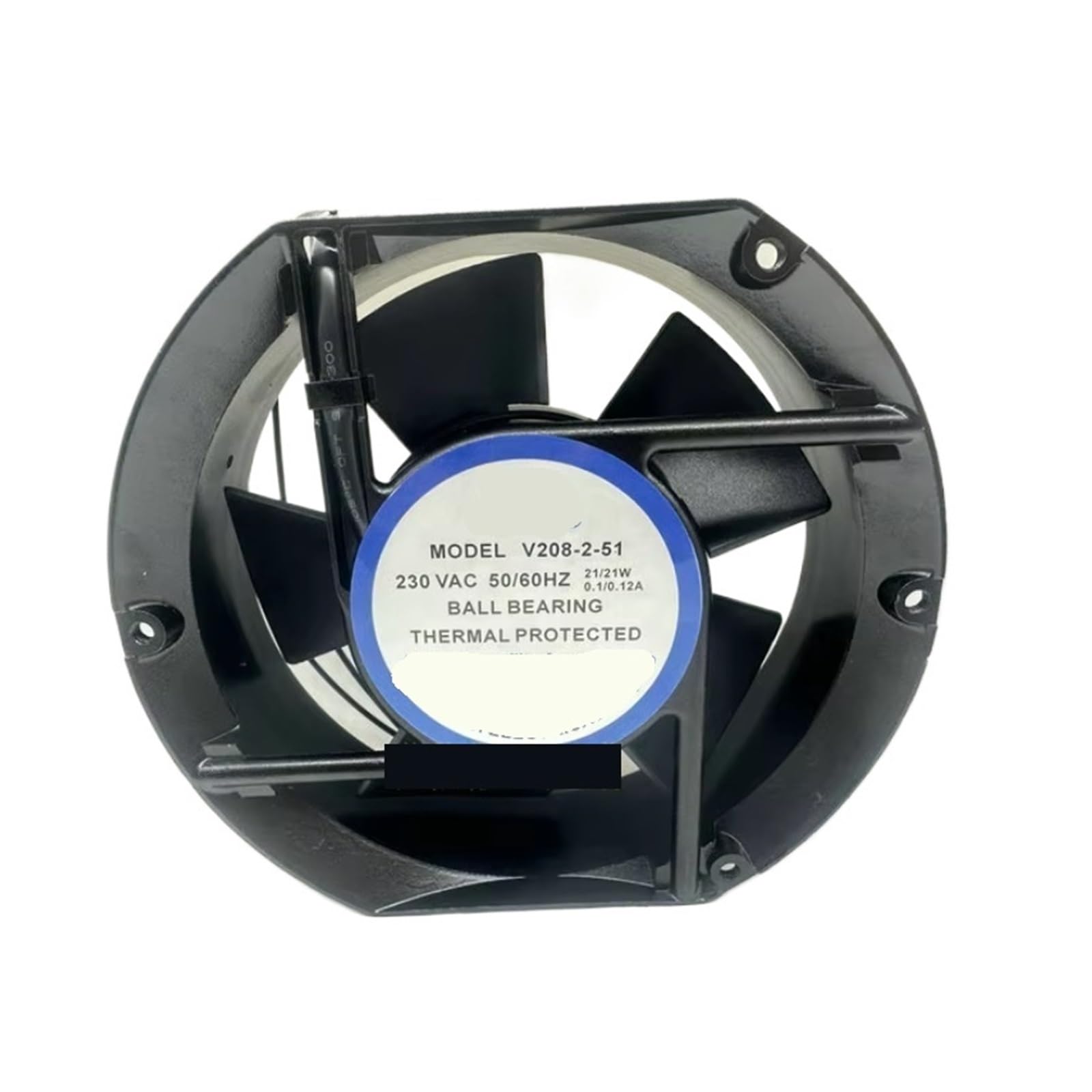 Ventilateur de refroidissement 172mm extracteur d'air industriel AC 230V