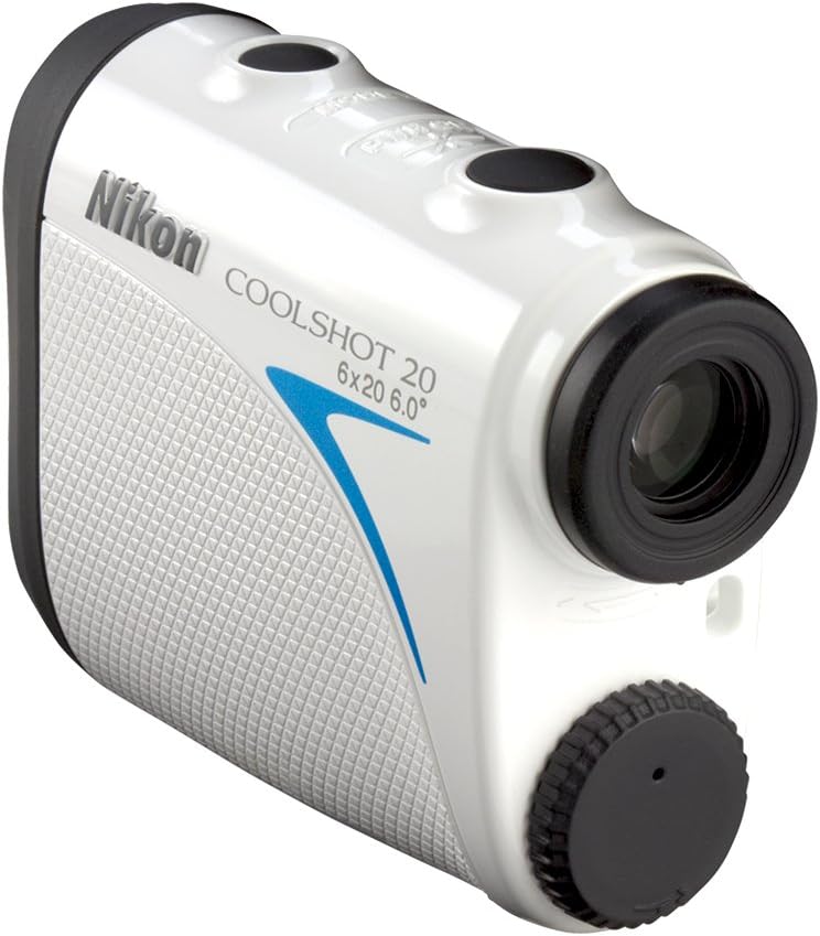 Nikon Coolshot 20 Golf Rangefinder (Two Batteries Included)