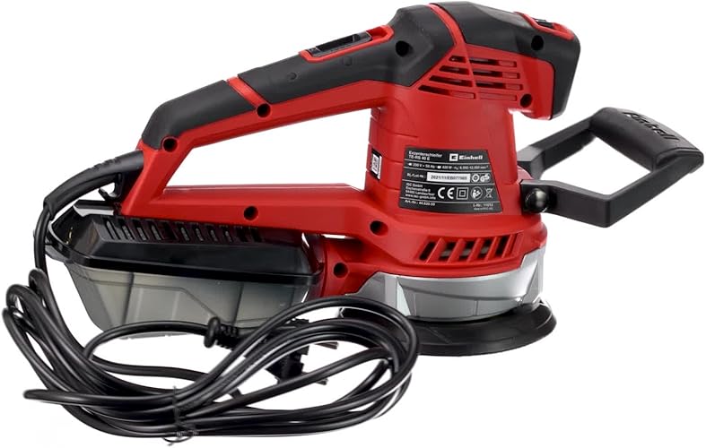 Bild 6 - Einhell Exzenterschleifer TE-RS 40 E (400W, 12.000-24.000 1/min Schwingzahl, 125mm Scheiben-ø, aktive Staubabsaugung, Filterbox)