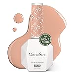 MelodySusie Hema Free Gel Nail Polish, 0.5 Fl Oz Thick Nude Orange Gel Polish, Non Toxic, Long Lasting, Soak Off UV Nail Polish, Manicure Nail Design Salon DIY Nail Art at Home 175