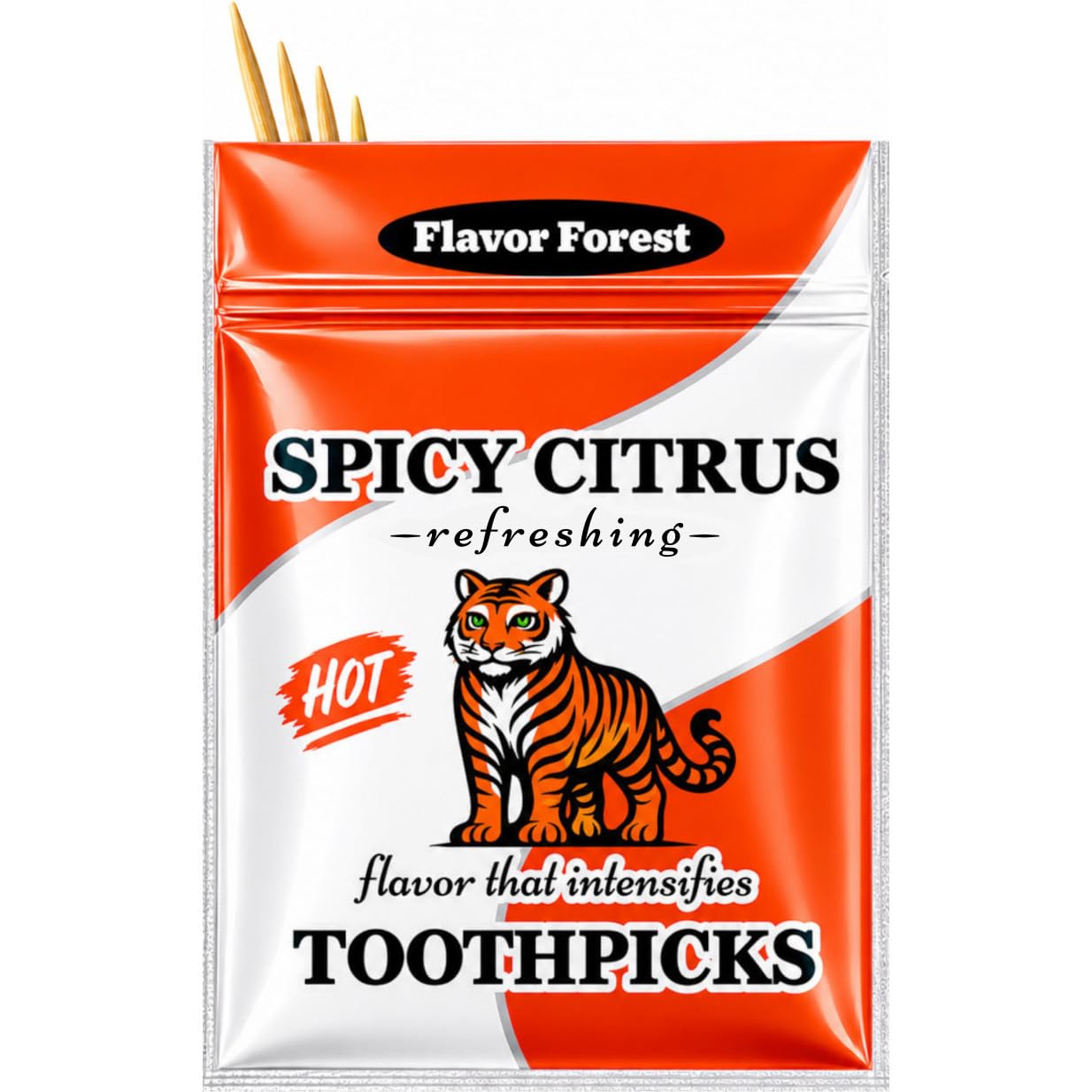 Flavor Forest Spicy Citrus Flavored Cinnamon Toothpicks