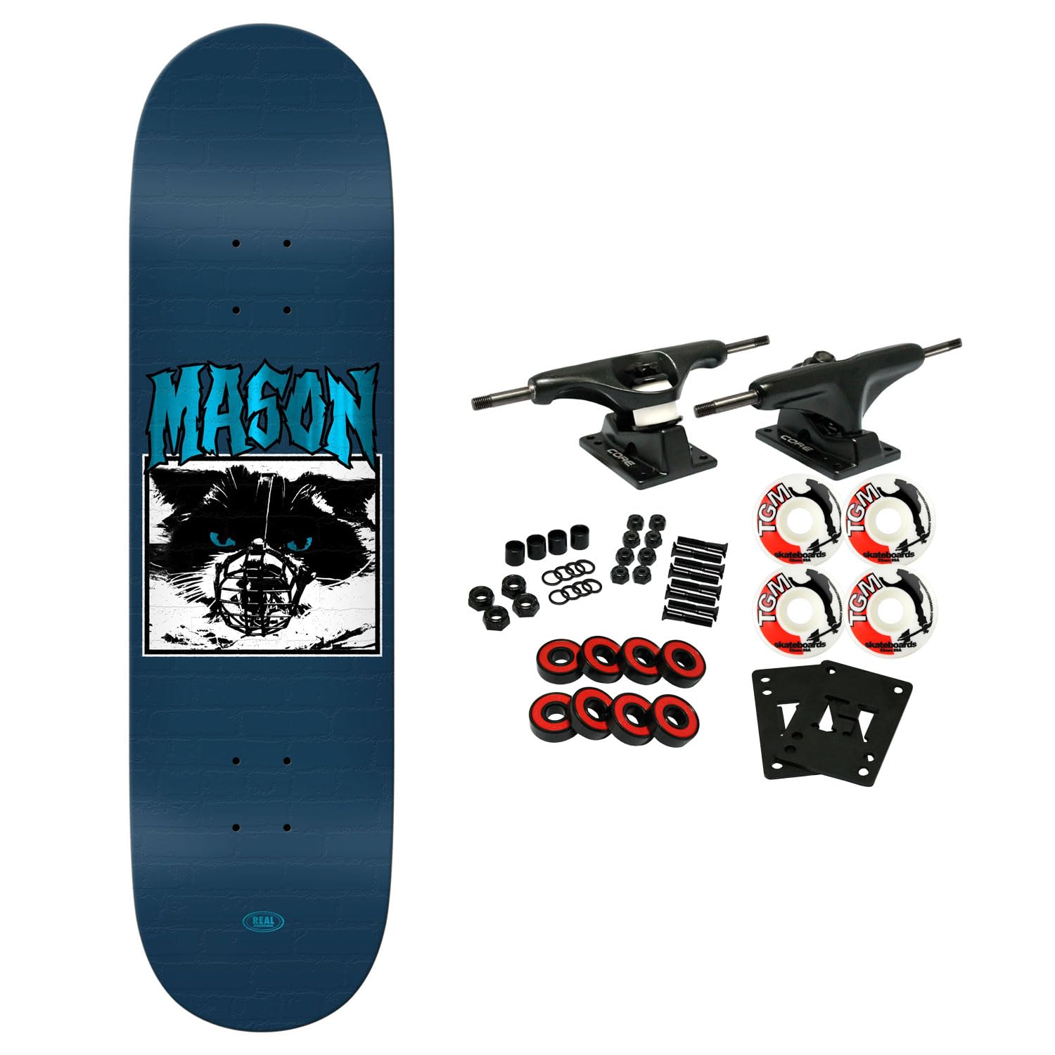 Real Skateboard Complete Mason Vicious 8.28