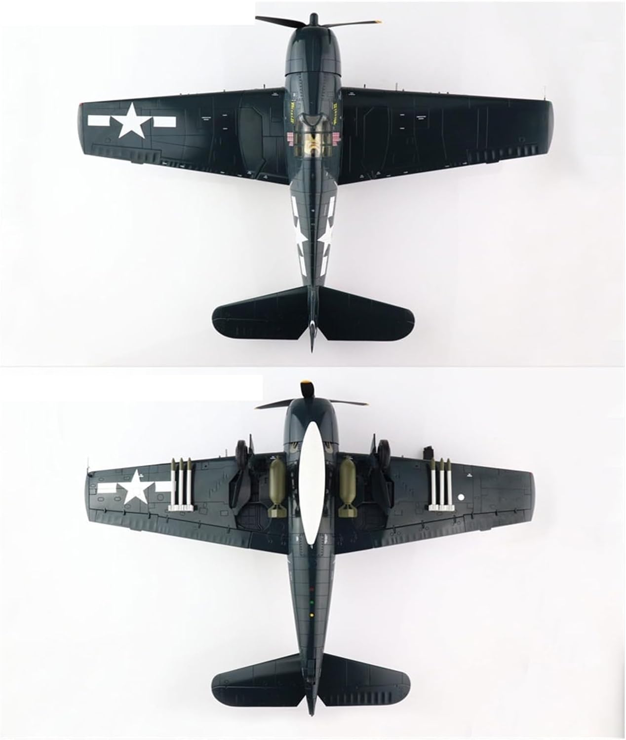 1 32 Scale for F6F5 Hellcat Commander Alloy Model Kit Collection Display Ornament Hobby Playgame Kit