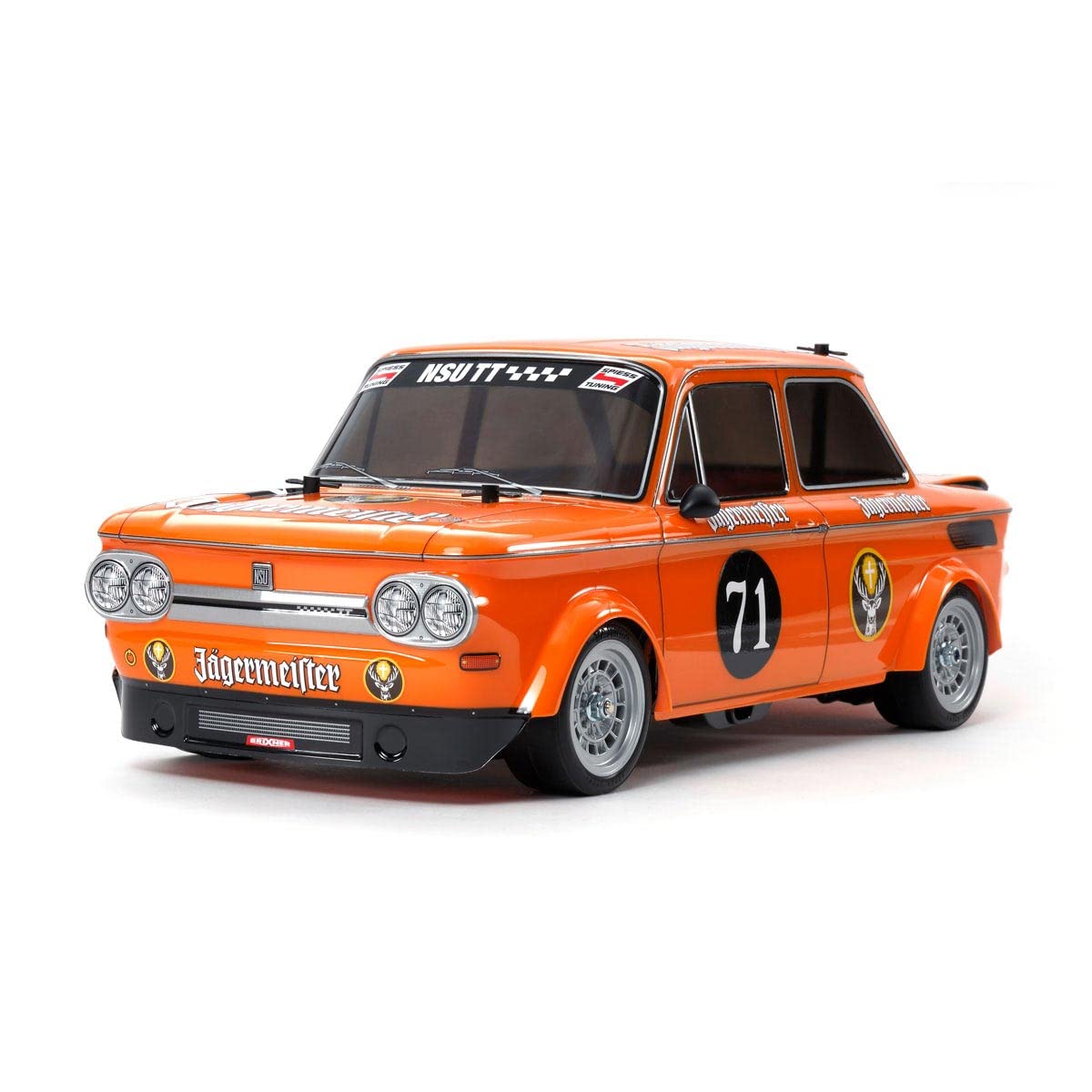Amazon.com: TAMIYA NSU TT Jagermeister M-05 TAM58649A Cars Elec