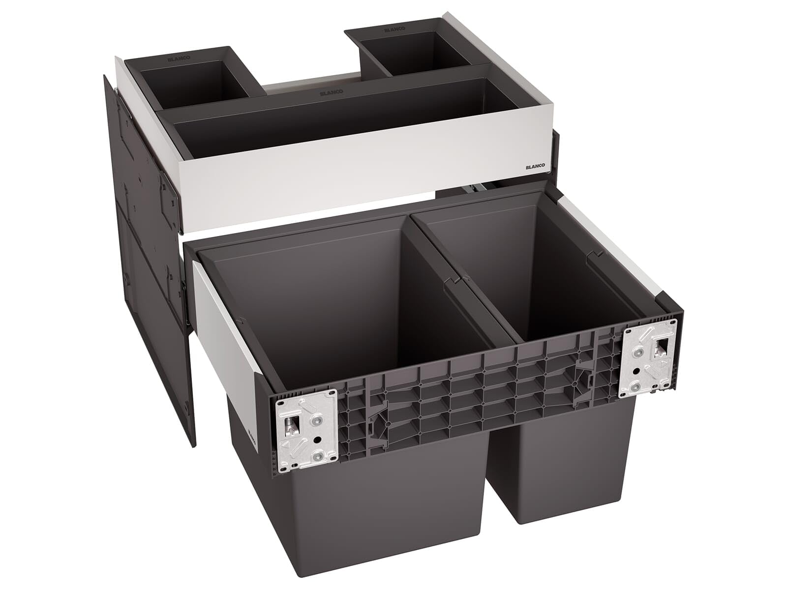 BLANCO SELECT II 60/2 Orga 526208 Sistema organizador de cocina para instalar bajo el fregadero