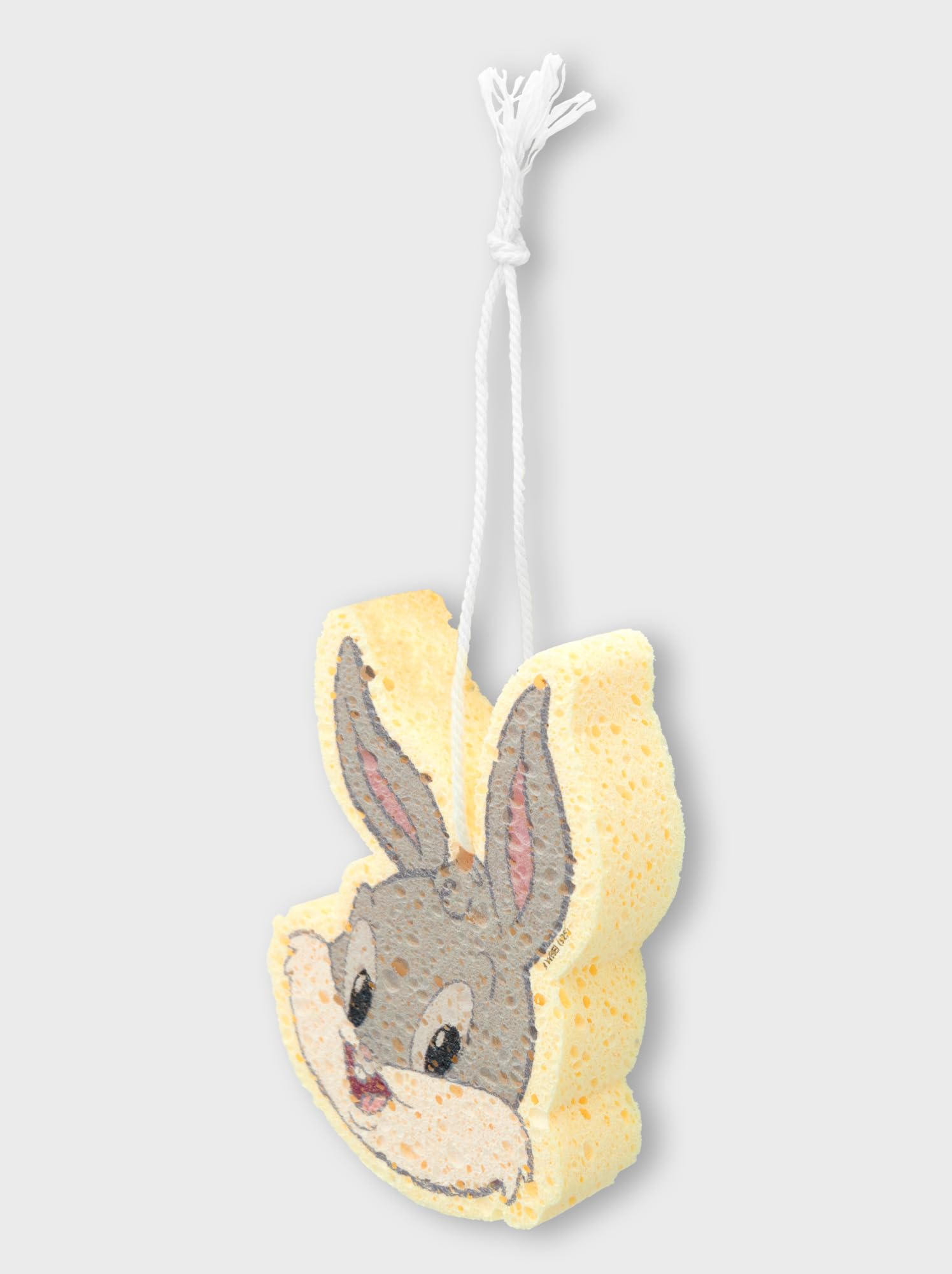 Looney Tunes Eponge Bain Enfant Forme Bugs Bunny - Accessoire Baignoire, Douche Mousse - Ultra-Douceur Corps Bébé, Enfant - Nettoyage Doux, Efficace - Produit Officiel Warner Bros