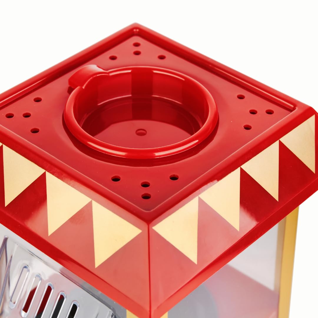 Huishoudelijke Popcornmachine, Kleine Elektrische Popcornmachine Eenvoudig En Snel Maak Popcorn Samen Met Olie Suiker En Kruiden Een Pot In 5 Minuten Wit