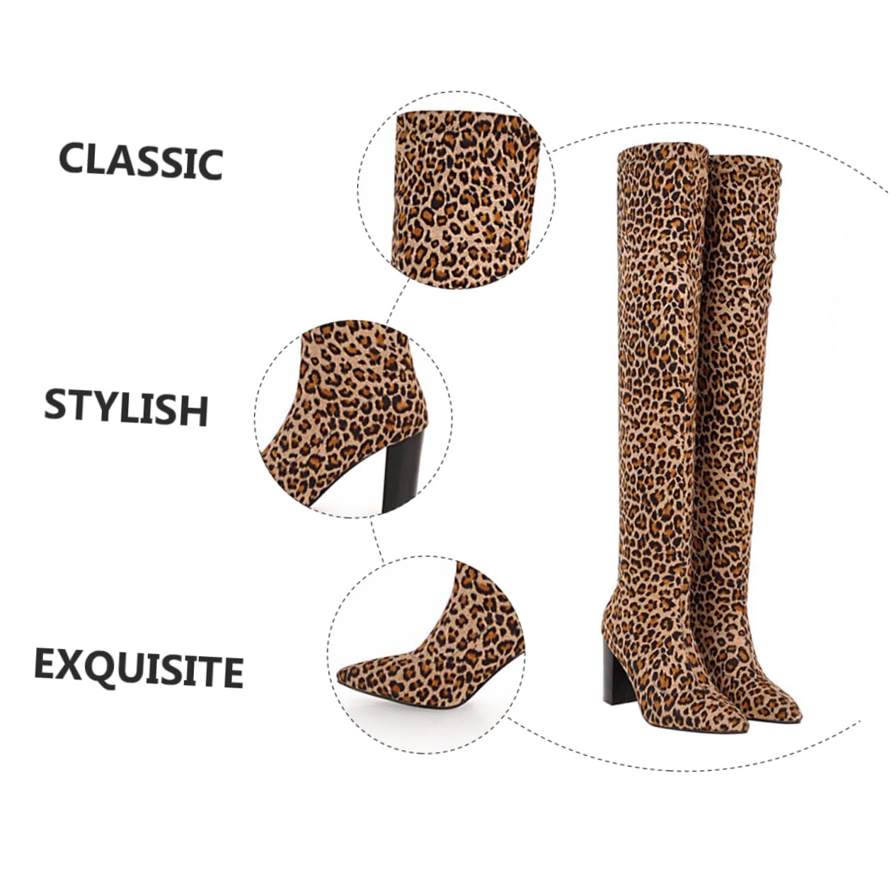 Botas Por Encima De La Rodilla Para Mujer De Otoño Invierno Botas De Tacón Grueso Con Cordones Zapatos Largos Botas Hasta La Rodilla Con Cordones Botas Hasta La Rodilla Para