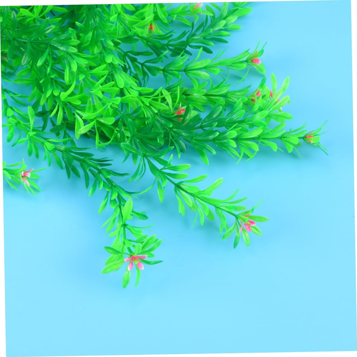 Housoutil 3pcs Realistic 70cm Fish Tank Decorations Plastic Aquarium Plants Lifelike Fake Aquatic Plant for Pet Fish Environment