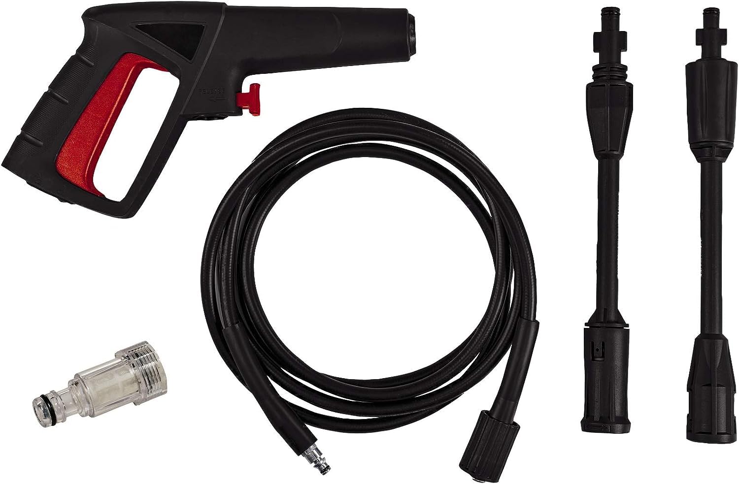 Einhell Limpiadora de Alta presión TC-HP 90 | 1200 W | 90 bar | máx. 372 l/h | asa de transporte | conexión de agua | filtro integrado | pistola