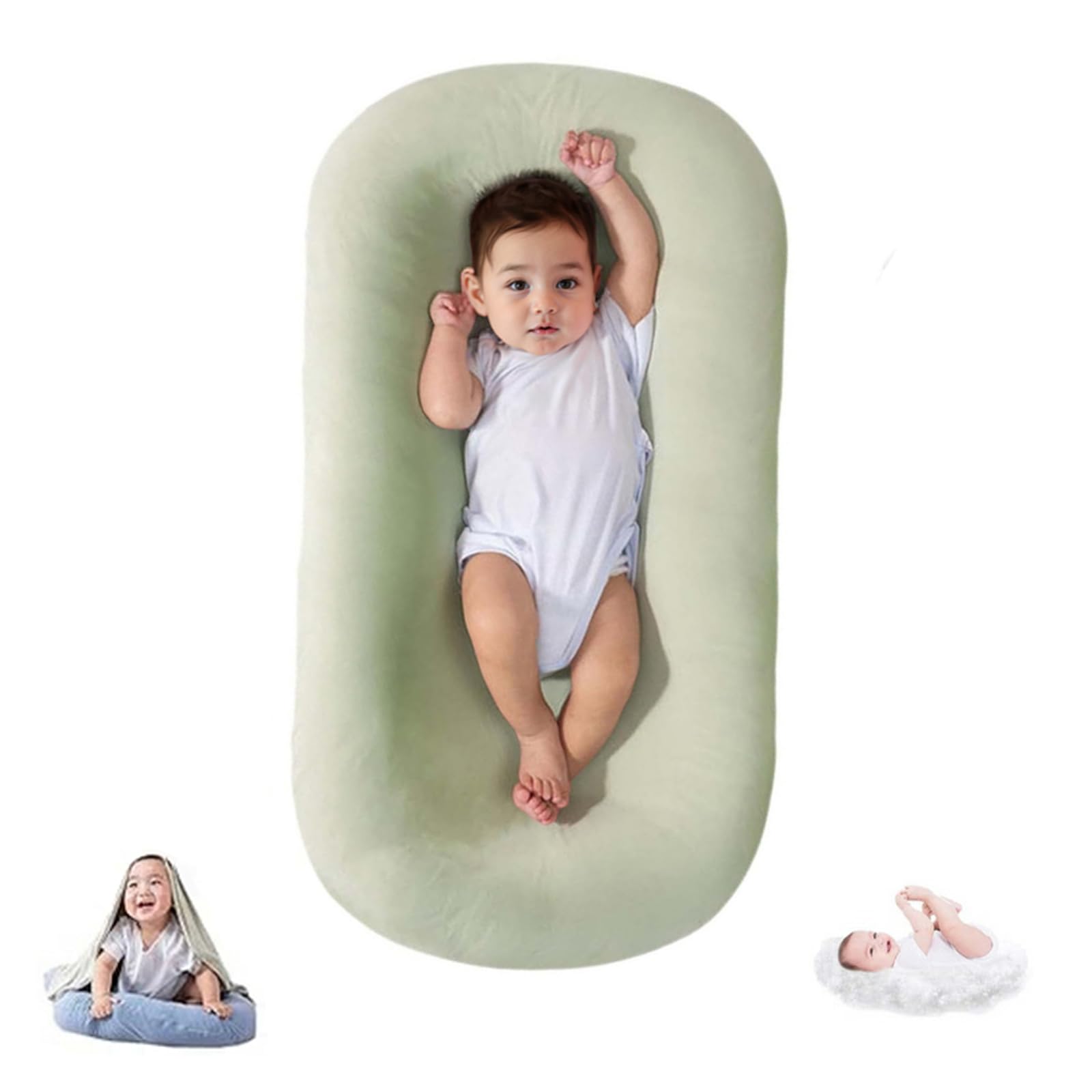 Baby Lounger for Newborn Babies 0-24 Months Infant Floor Seats &amp; Loungers