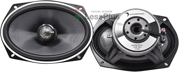 Diamond Audio MSMS694LK Para Harley Davidson 2014+ Kit Parlantes miniatura 6