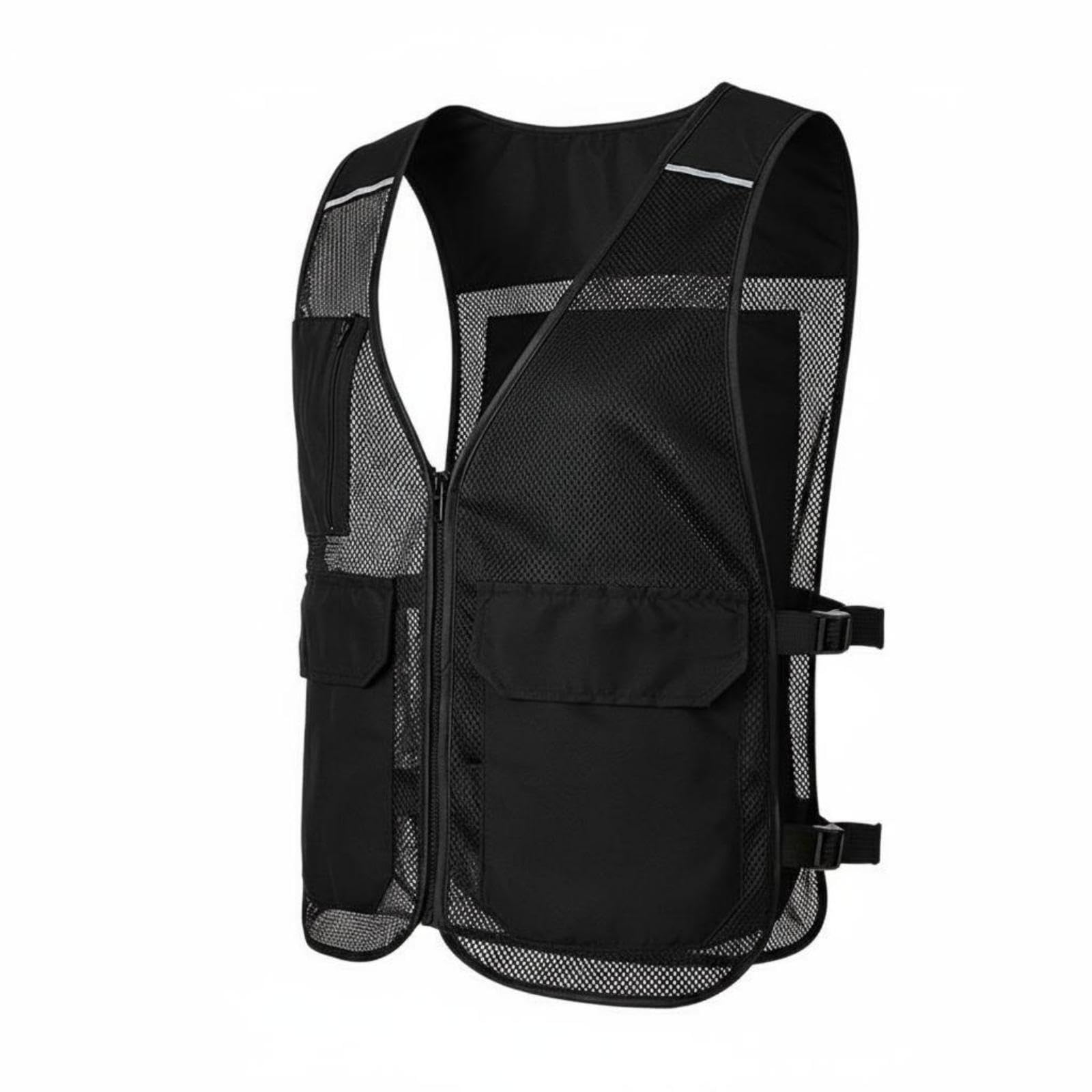 LOOM TREE Summer Cooling Vest Breathable Cooling Garment Temperature Regulation Workwear for Workers, Construction Site, Outdoor Black|Business & Industrial| Facility Maintenance & Safety| Personal-picture-23