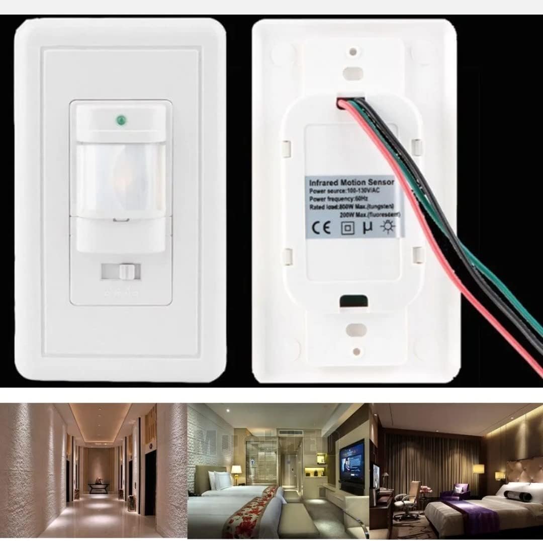Mochalight 100240V Auto On/Off Motion Sensor Switch