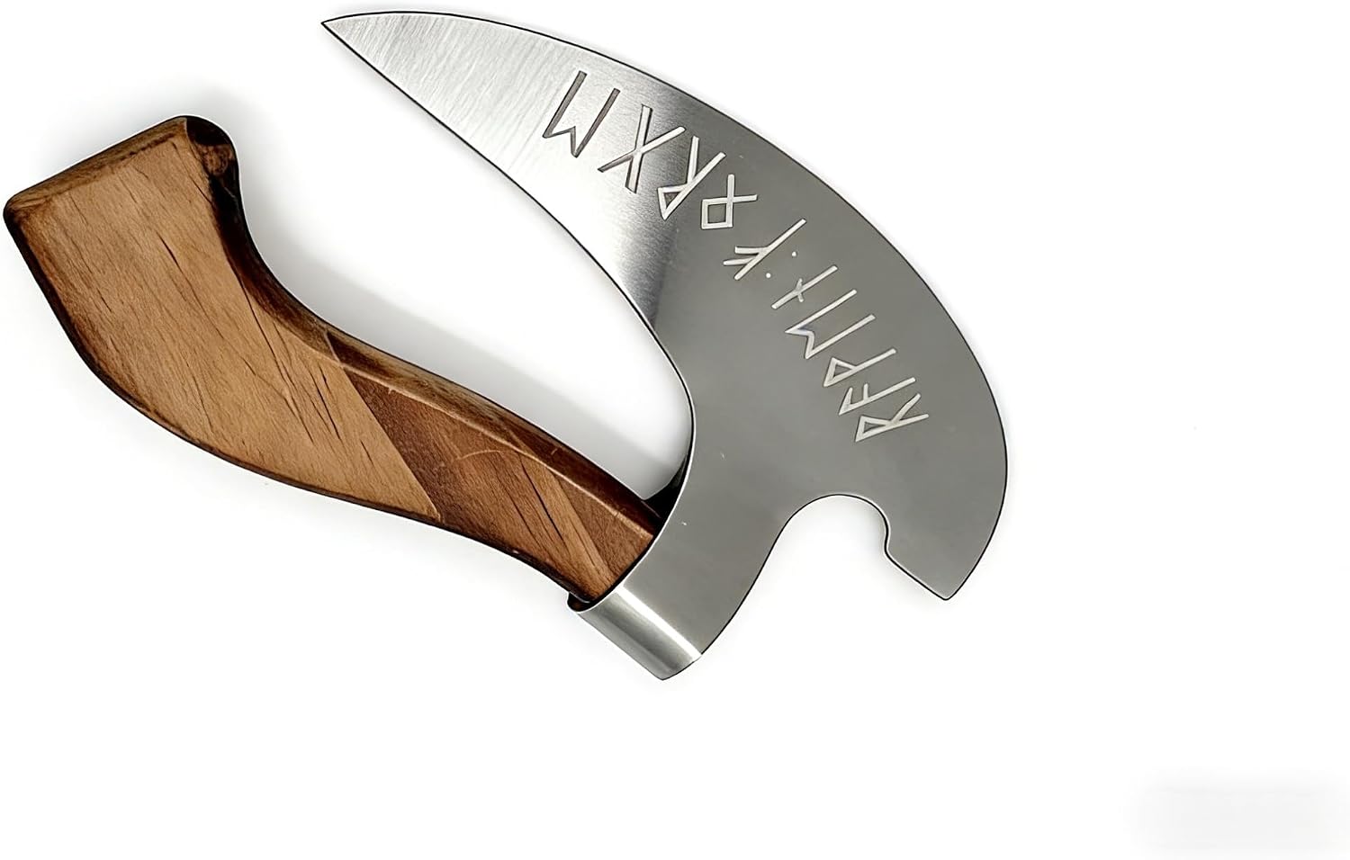 Pizza Cutter Chef Pizza Axe (walnut wood, 5.1inch)