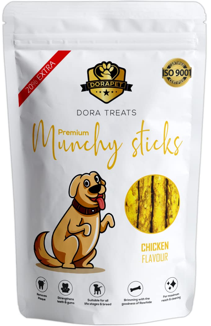 Dora Treats Munchy Sticks by Dorapet, Dog Treats, 360 g x 2 (Buy 1 Get 1 Free) (Chicken) (B0B15286PS) Amazon Price History, Amazon Price Tracker